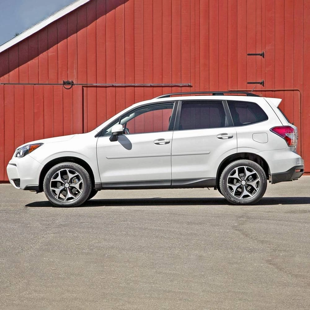 FE-Forester Finished End Body Side Molding Compatible with Subaru Forester - Crystal White Pearl (K1X)