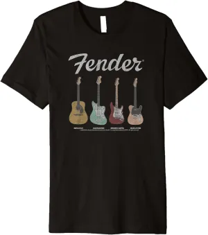 Fender Vintage Guitar Lineup Premium T-Shirt