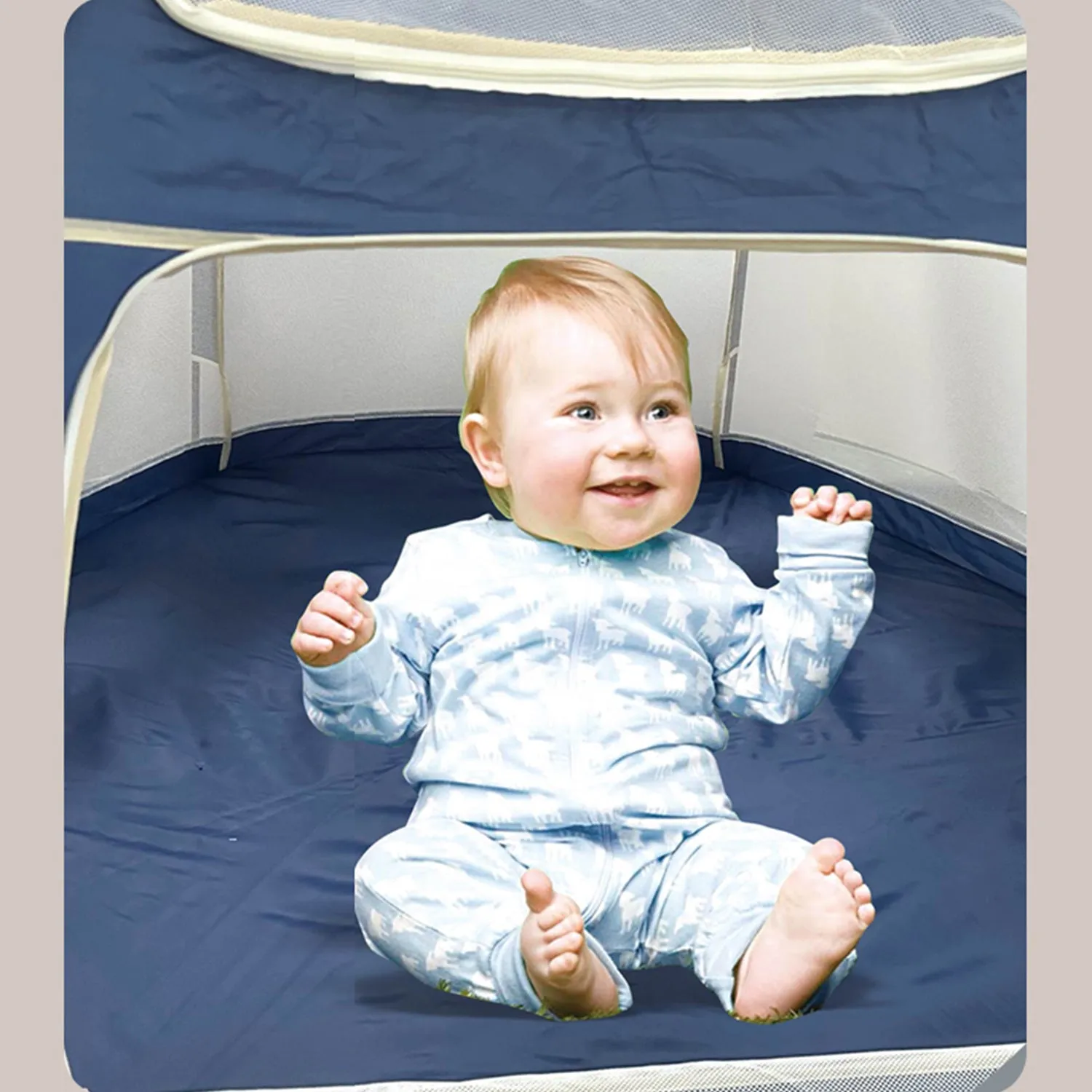 Foldable Baby Play Tent | Portable Play Haven | Mosquito-Proof