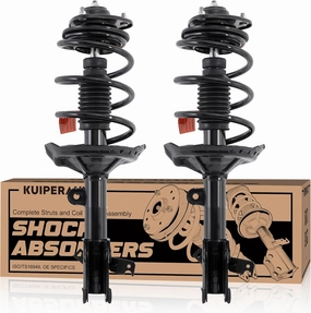 Front Complete Struts Coil Spring Assembly 172537 172536 Compatible with 2005-2007 Honda Odyssey Replacement Shock Absorbers