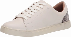 Frye Ivy Low Lace Sneakers for Women Crafted from Soft, Vintage Italian Leather with Removable Molded Footbed, Leather Lining, and Contrast White Rubber Outsoles