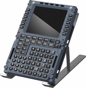 Full-Size Airbus A320 MCDU for Flight Simulator, IPS HD Screen, Auto Brightness, Plug-and-Play, Physical Mode Switch (Captain/Co-Pilot) (A32WX MCDU)