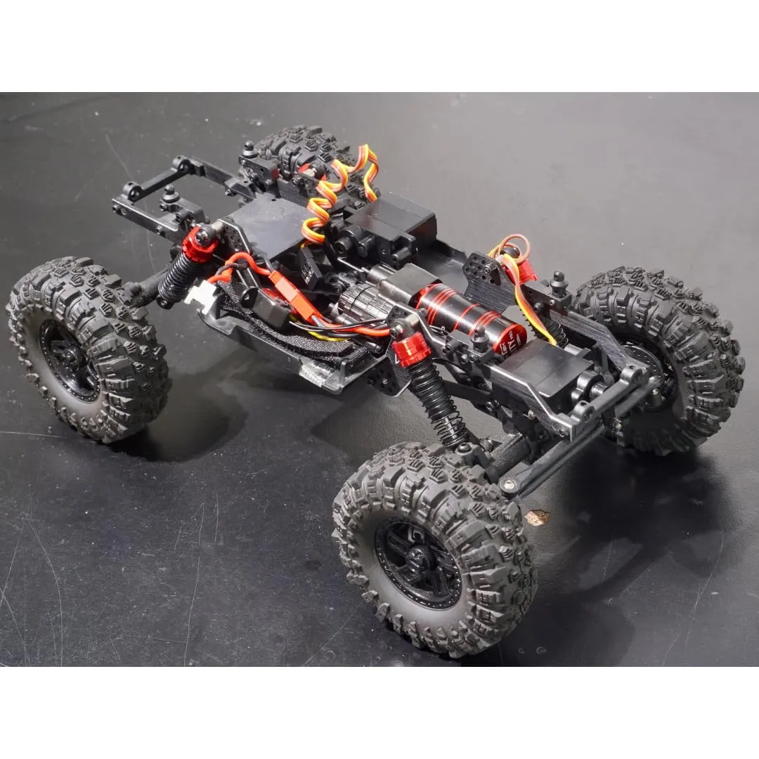 FURITEK Unity PRO 3500kv 2-in-1 Micro FOC Brushless System for HobbyPlus CR-18P EVO PRO - Remote Control Car, RC Cars, RC Crawlers 1/18 Scale Electronics Upgrade (HELIDIRECT)