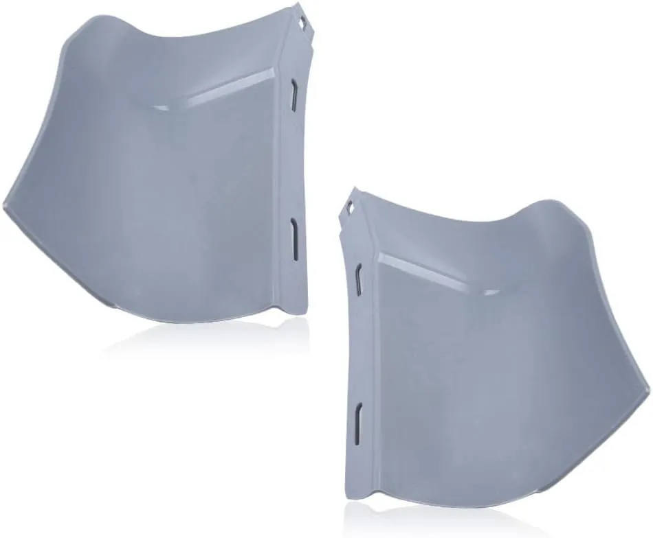 G-PLUS Rear Bumper Quarter Panel Fillers Kit Compatible With Chevy Caprice/Impala 1986-1990 ABS Plastic- Primed,Grey