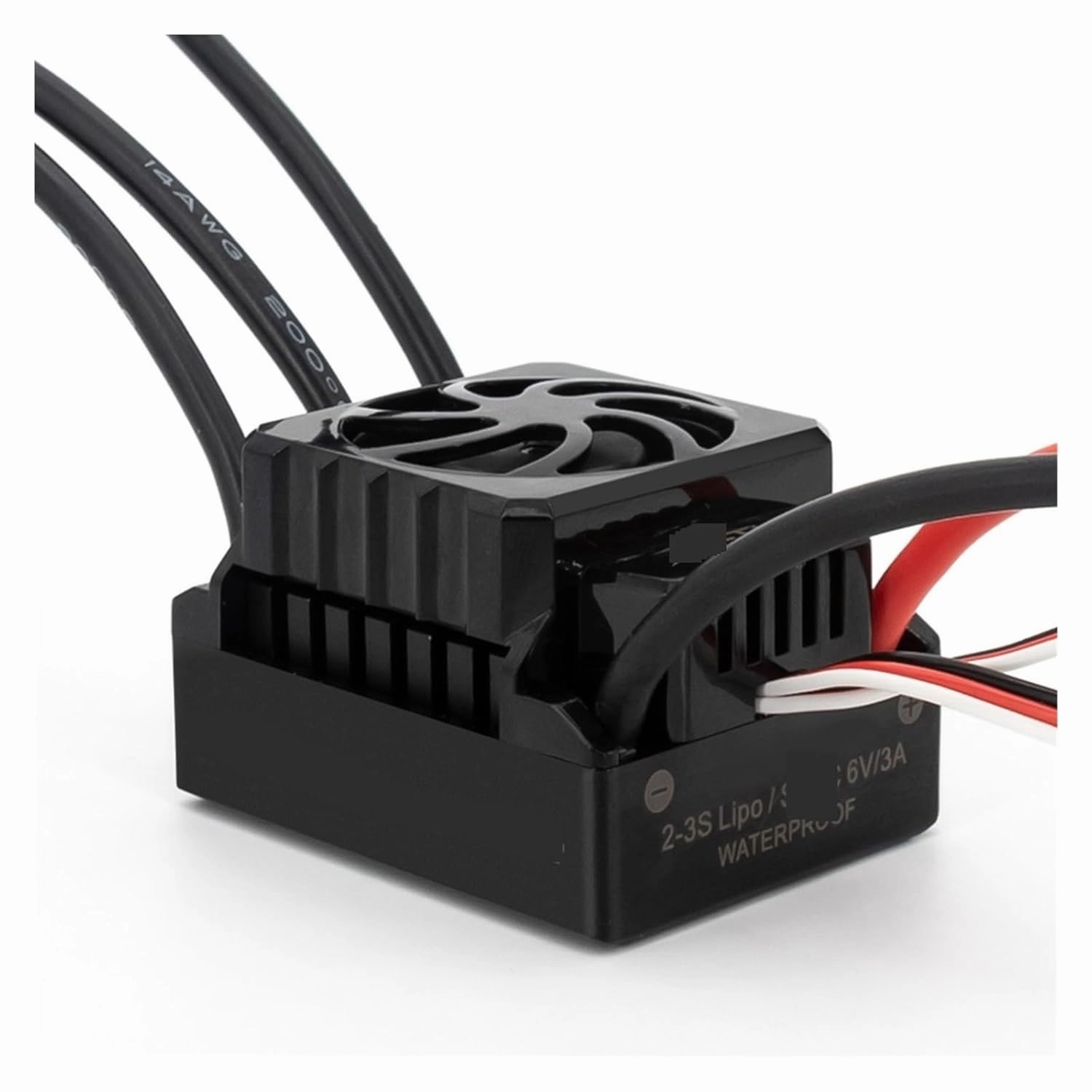 G2 50A/60A ESC 2-3S 6V/3A BEC Waterproof 3650 Brushless Sensorless Motor Combo for 1/10th RC Car RTR Truck Buggy(60A 3650 4350KV LED)