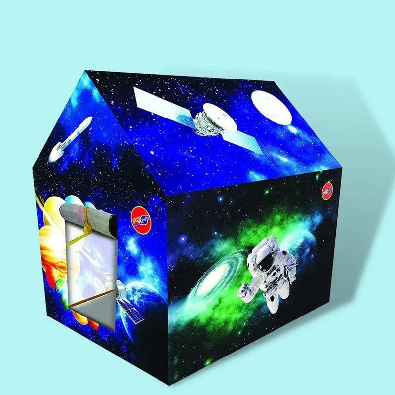 Galaxy-Themed Portable Play Tent for Kids | Medium Size (3-6 Years)