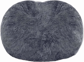 Giant Sherpa Bean Bag Chair Cover, Ultra Soft Bean Bag Bed (No Filler, Cover only), Large Round Soft Fluffy Bean Bag for Adults, Machine Washable Big Size Bean Bag Covers