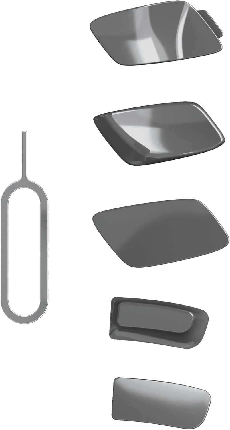 Glorious Gaming Model I 2 Wireless Gaming Mouse - Hybrid 2.4Ghz & Bluetooth, 75g Superlight, 9 Buttons (2 Swappable), RGB, PTFE Feet, MMO/MOBA/FPS, Long Battery Life, Side Thumb Rest - White