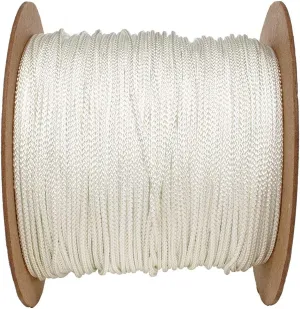 Golberg Diamond Braid Nylon Rope – 100% Nylon Utility Cord – Ideal for Camping, Outdoors, Boating, and Everyday Use – Made in The USA