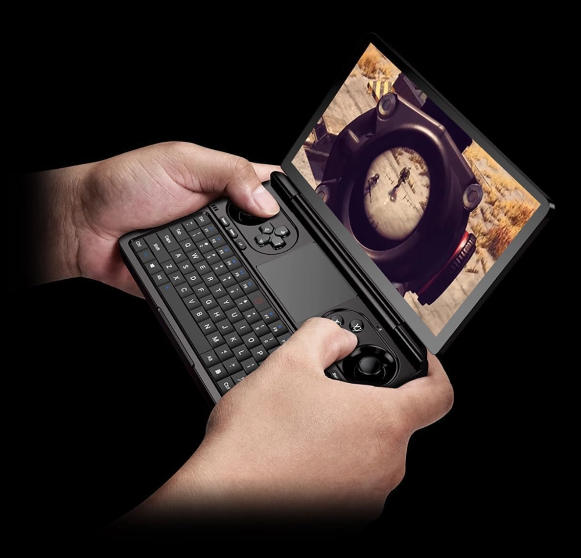 GPD WIN Mini 2025 Handheld Game Console, 7" Touchscreen Gaming PC Mini Laptop Gamepad UMPC Win11 [AMD Ryzen AI 9 HX 370 32GB RAM/2TB M.2 NVMe SSD]