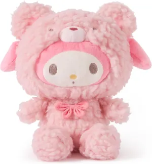 GUND Sanrio Official Hello Kitty and Friends My Melody Café Latte Teddy Bear Plush, Collectible Plush Toy, Stuffed Animal for Ages 1 and Up, Pink, 10”