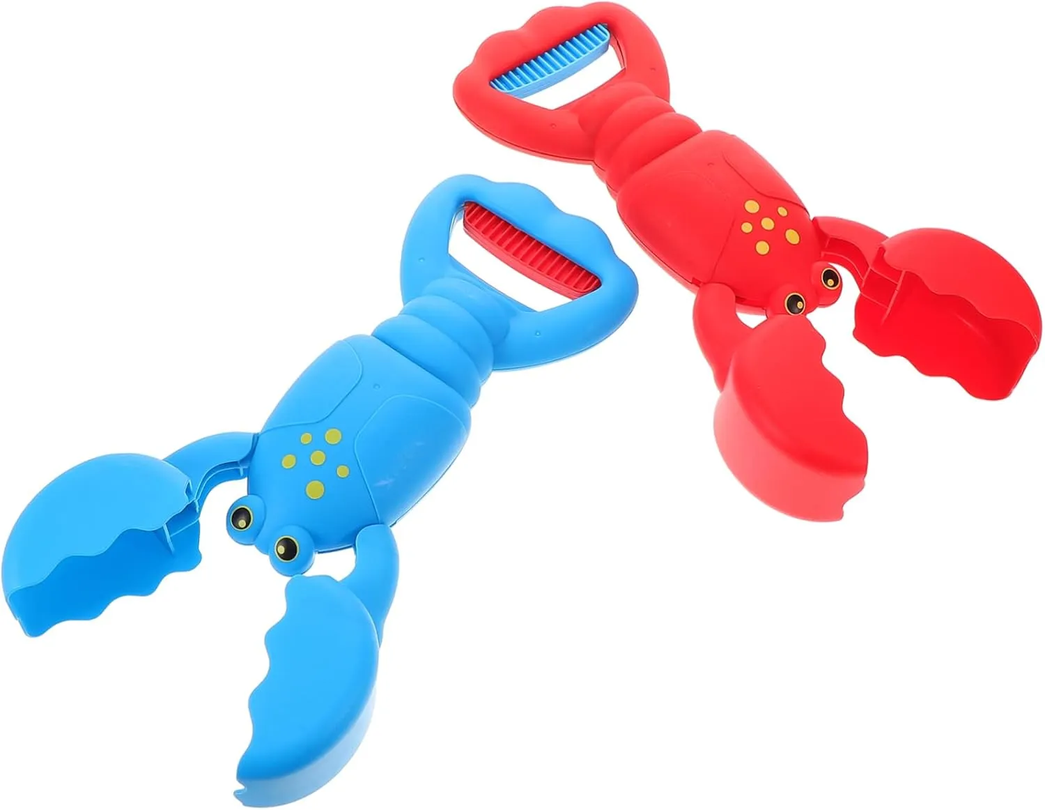 HANABASS 2pcs Plastic Lobster Sandbox Outdoor Sand Digger for Beach Play Lightweight Portable Crab Claw Encourages Group Activities for Fun Summer Adventure