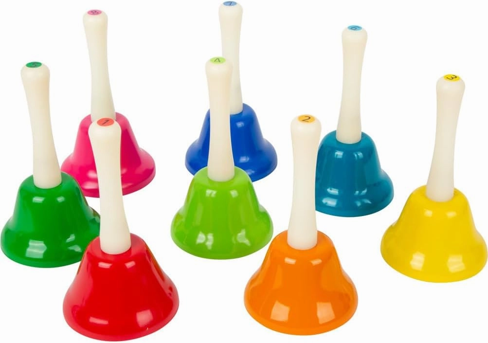 Hand Bells Set of 8 Early Musical Educational Musical Instrument for Children Aged 3  11693