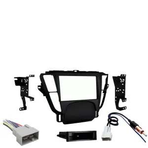 Harmony Audio Compatible with Acura TL 2009 2010 2011 2012 2013 2014 Single or Double DIN Stereo Harness Radio Install Dash Kit