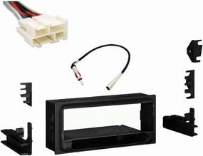 Harmony Audio HA-701858 Compatible with Chevy Caprice 1994-1996 Aftermarket Radio Harness Adapter, 99-4000 Multi-Kit with Pocket and HA-40GM10 Aftermarket Antenna Adapter