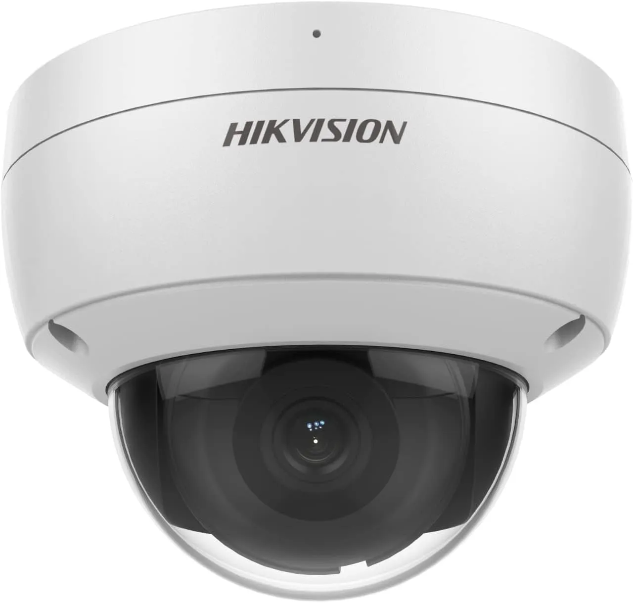 Hikvision IP Camera Compatible DS-2CD2183G2-IU 2.8mm Lens 4K 8MP AcuSense Vandal Fixed Dome Network Camera Outdoor Indoor Built-in Mic H.265  IP67 IK10 Firmware Upgrade International Version