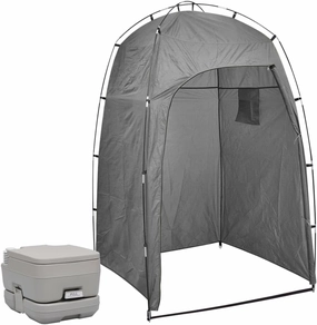 Home Sets with Portable Camping Toilet with Tent 10 10 L