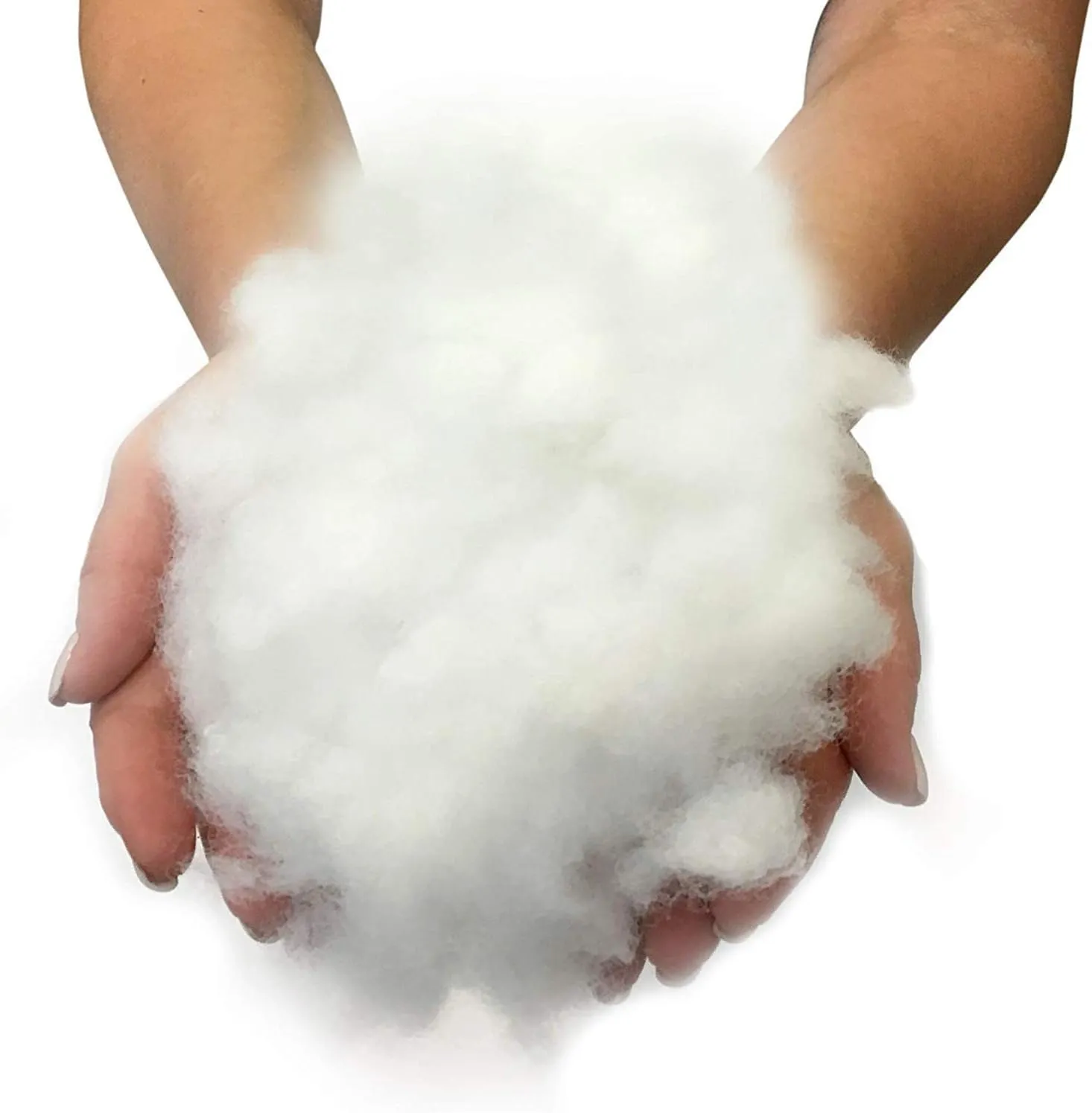 Hometex Canada Pillow Stuffing 15 LB Bag 100% High-Loft Polyester Stuffing Fiber Fill