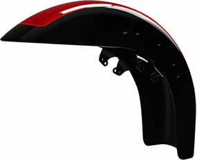 HR3 Color-Matched 21RGS Billiard Red/Vivid Black Front Fender Compatible with 2021 Road Glide Special FLTRXS (Replace for OEM)