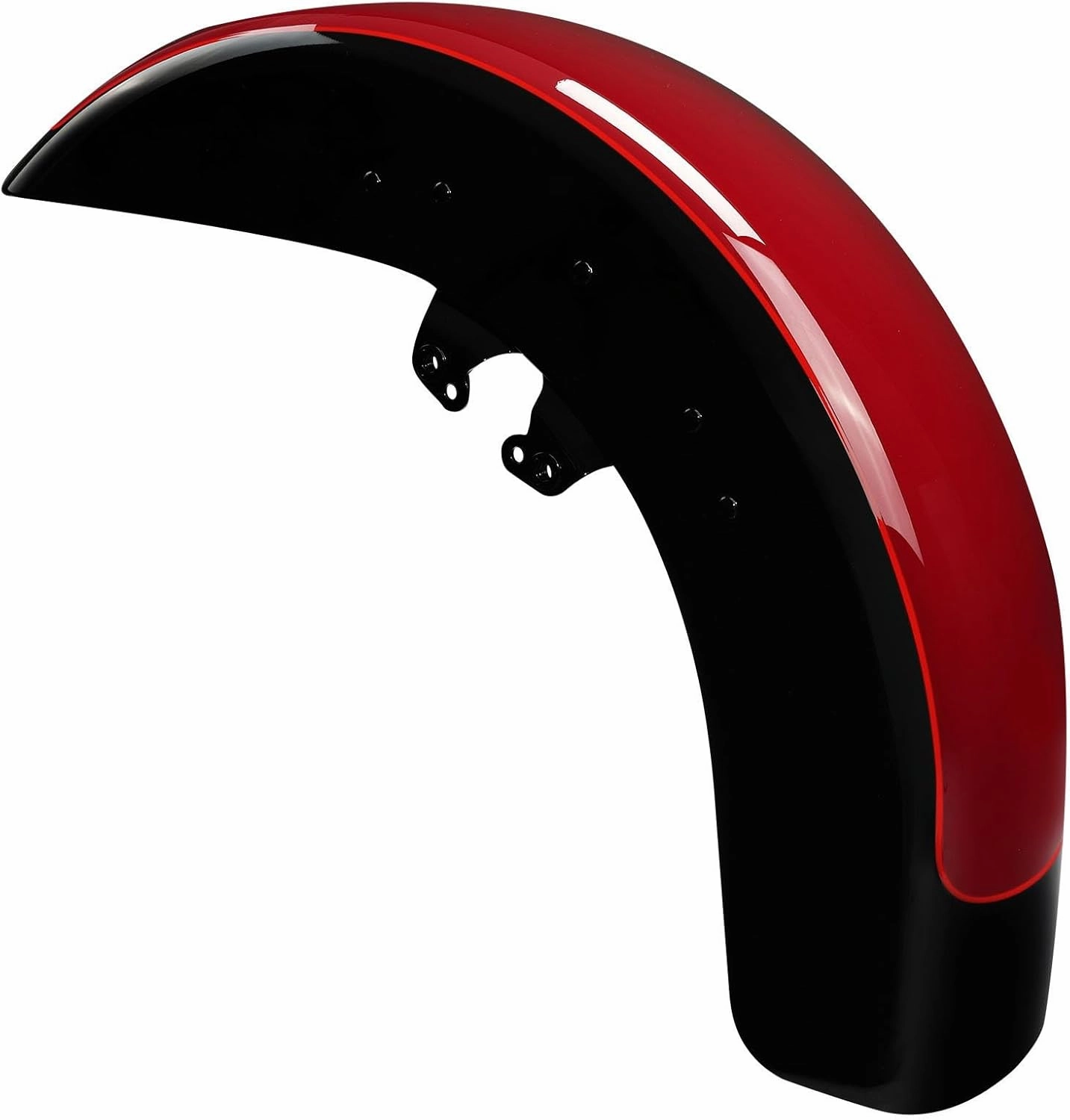 HR3 Color-Matched 21RGS Billiard Red/Vivid Black Front Fender Compatible with 2021 Road Glide Special FLTRXS (Replace for OEM)