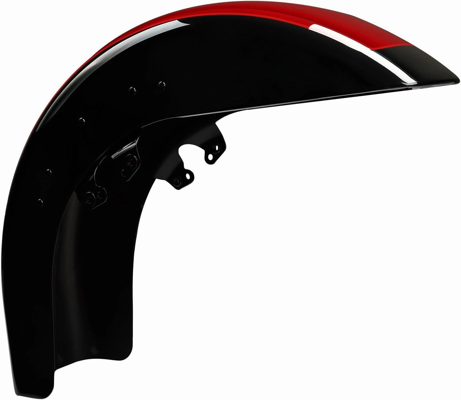 HR3 Color-Matched 21RGS Billiard Red/Vivid Black Front Fender Compatible with 2021 Road Glide Special FLTRXS (Replace for OEM)
