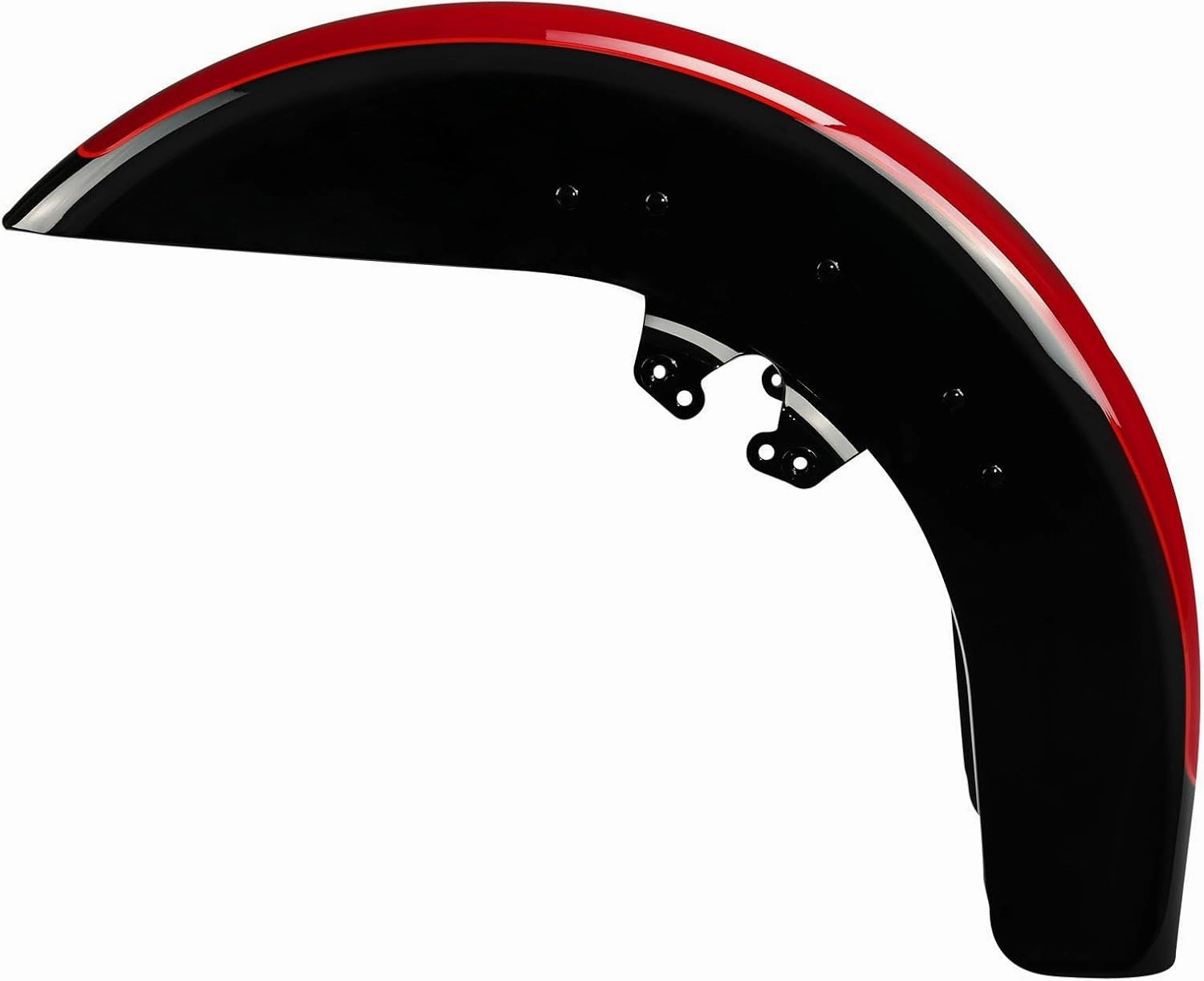 HR3 Color-Matched 21RGS Billiard Red/Vivid Black Front Fender Compatible with 2021 Road Glide Special FLTRXS (Replace for OEM)