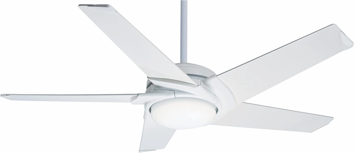 Hunter Fan Company 59165 Casablanca Stealth Indoor Ceiling Fan with LED Light and Remote Control White, 54-inch
