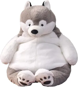 Husky Weighted Stuffed Animals, 21.5" 5.2 lbs Weighted Husky Dog Plush Toy Large Weighted Plush Animal Pillow Gifts for Boys and Girls