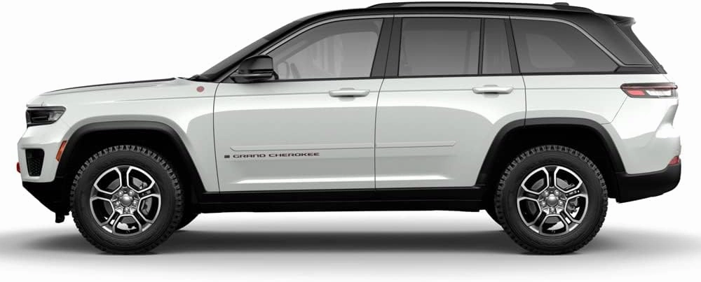Inc. FE-GC22 Finished End Body Side Molding Compatible with Jeep Grand Cherokee - Silver Zynith (PSE)