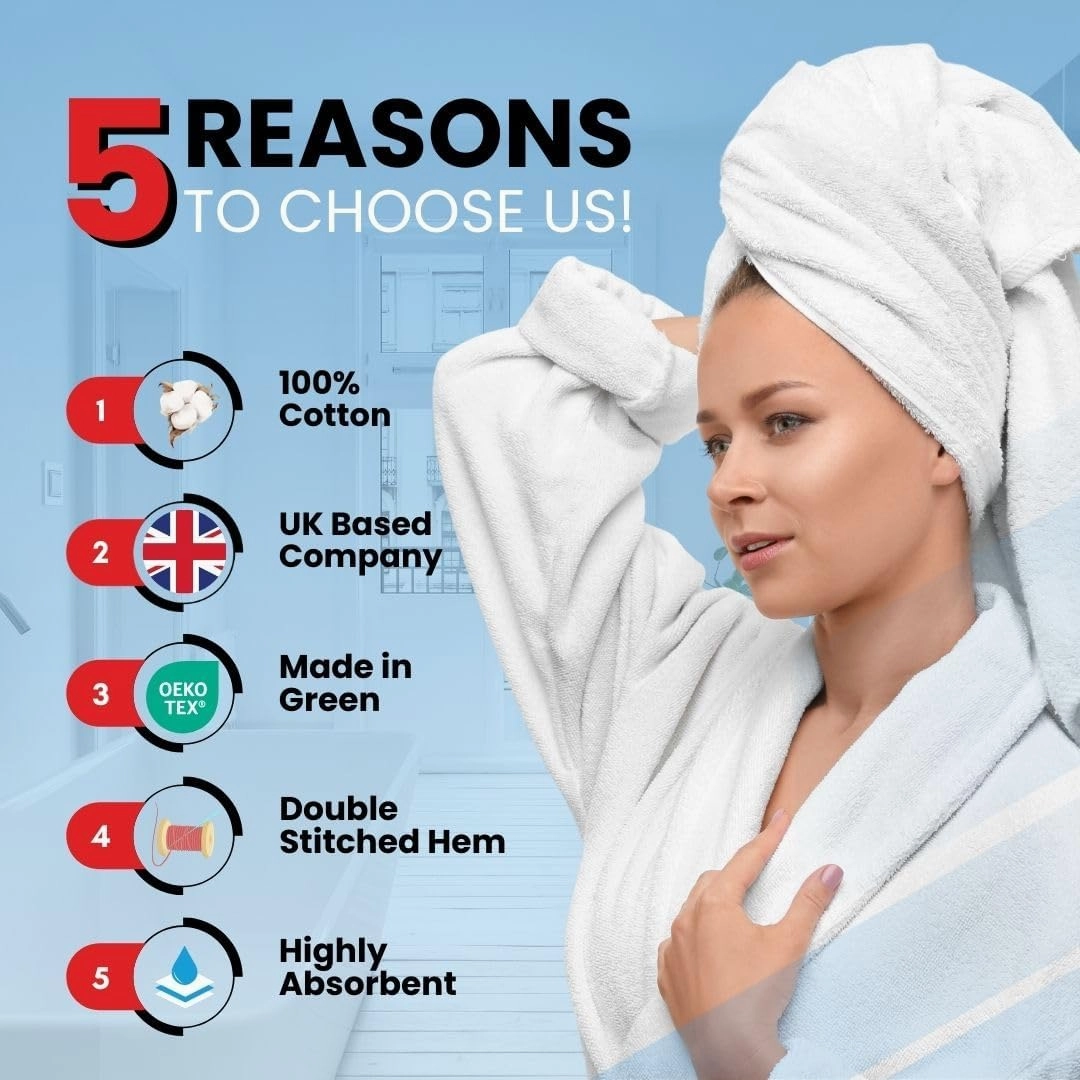 Infinitee Xclusives Luxury 100% Ring-Spun Cotton Bath Towels Set of 4 (27x54 inches) – Soft, Absorbent & Quick-Drying Towels for Bathroom, Gym, Spa & Hotel Use (Profound Purple)