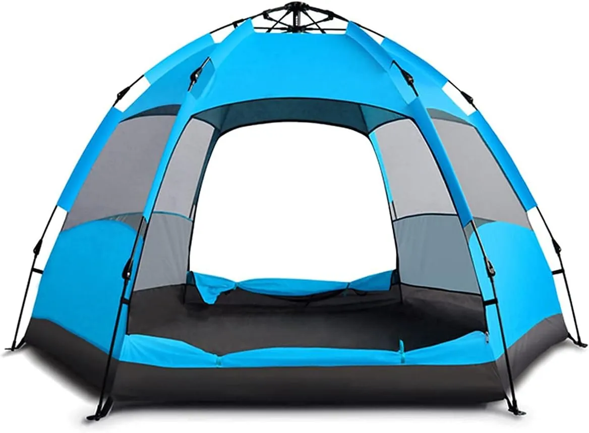 Instant Pop Up Tent Family Camping Tent 4-7 Person Portable Tent Automatic Tent Waterproof Windproof for Camping Hiking Mountaineering