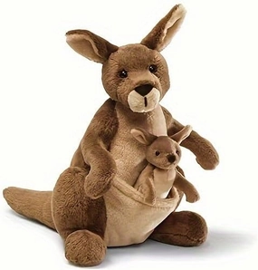 Jirra 12 inch Plush Stuffed Animal Kangaroo Plush