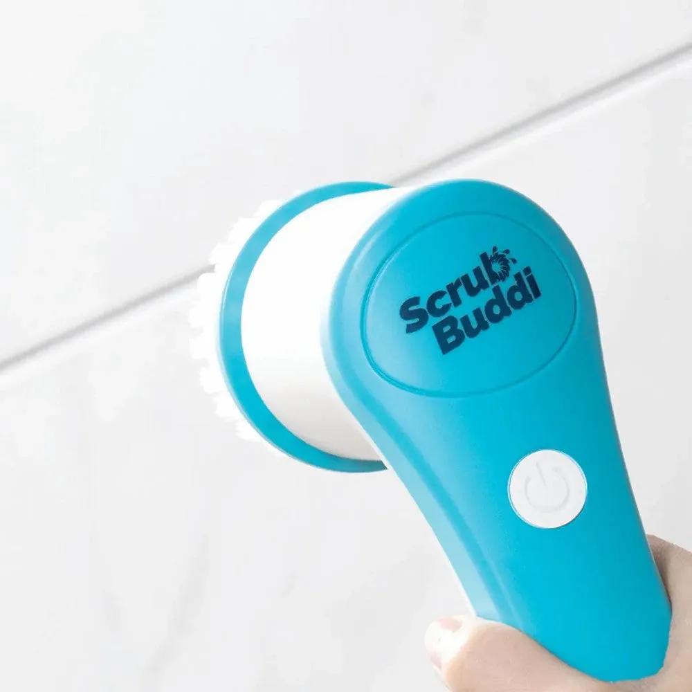 JML Scrub Buddi Electric Cleaning Brush - White & Blue | A002330