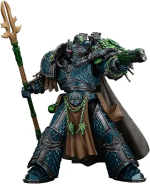 JoyToy Warhammer 40K Genuine License 1:18 Action Figure, Alpha Legion Alpharius Primarch of The XXth Legion, 6.22 inch Collectible Action Figures Sets
