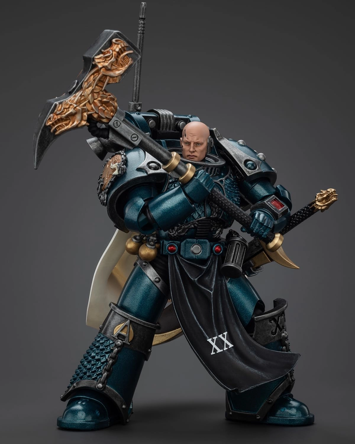 JoyToy 40K Genuine License 1:18 Action Figure, Alpha Legion Harrowmaster Armillus Dynat, 4.96 inch Collectible Action Figures Sets