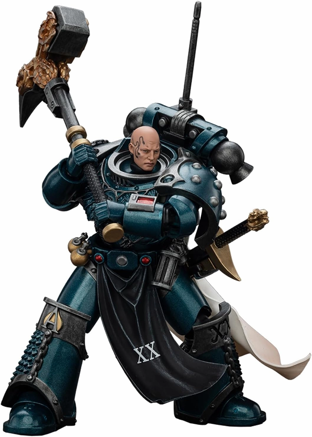JoyToy 40K Genuine License 1:18 Action Figure, Alpha Legion Harrowmaster Armillus Dynat, 4.96 inch Collectible Action Figures Sets