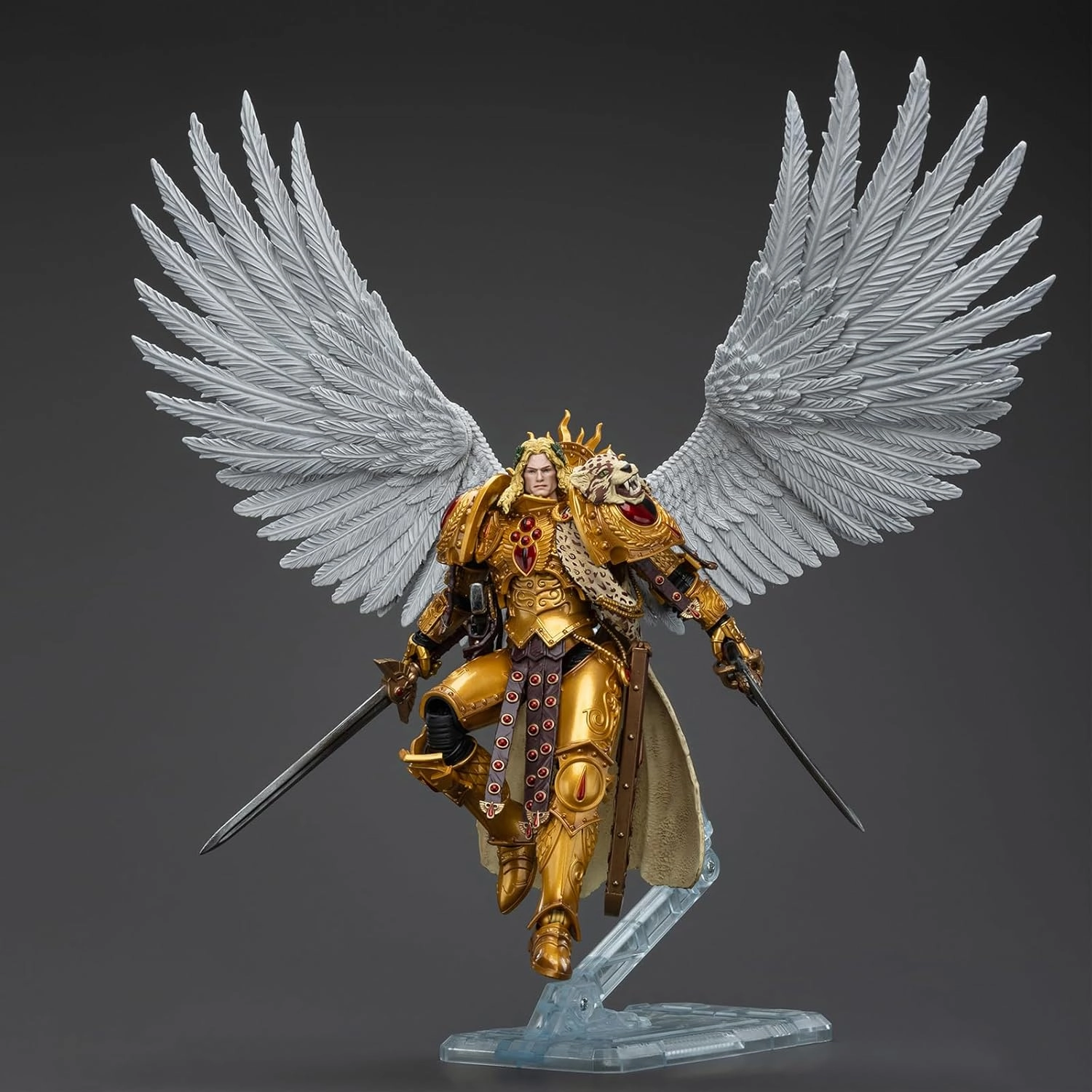 JoyToy Warhammer 30K Genuine License 1:18 Action Figure, Blood Angels Sanguinius Primarch of The IXth Legion, 7.08 inch Collectible Action Figures Kits
