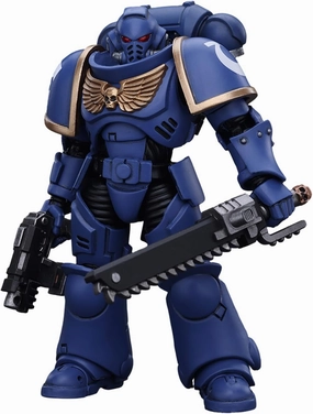 JoyToy Warhammer 40K Genuine License 1:18 Action Figure, Space Marines Ultramarines Outriders Brother Catonus, 4.96 inch Collectible Action Figures Sets