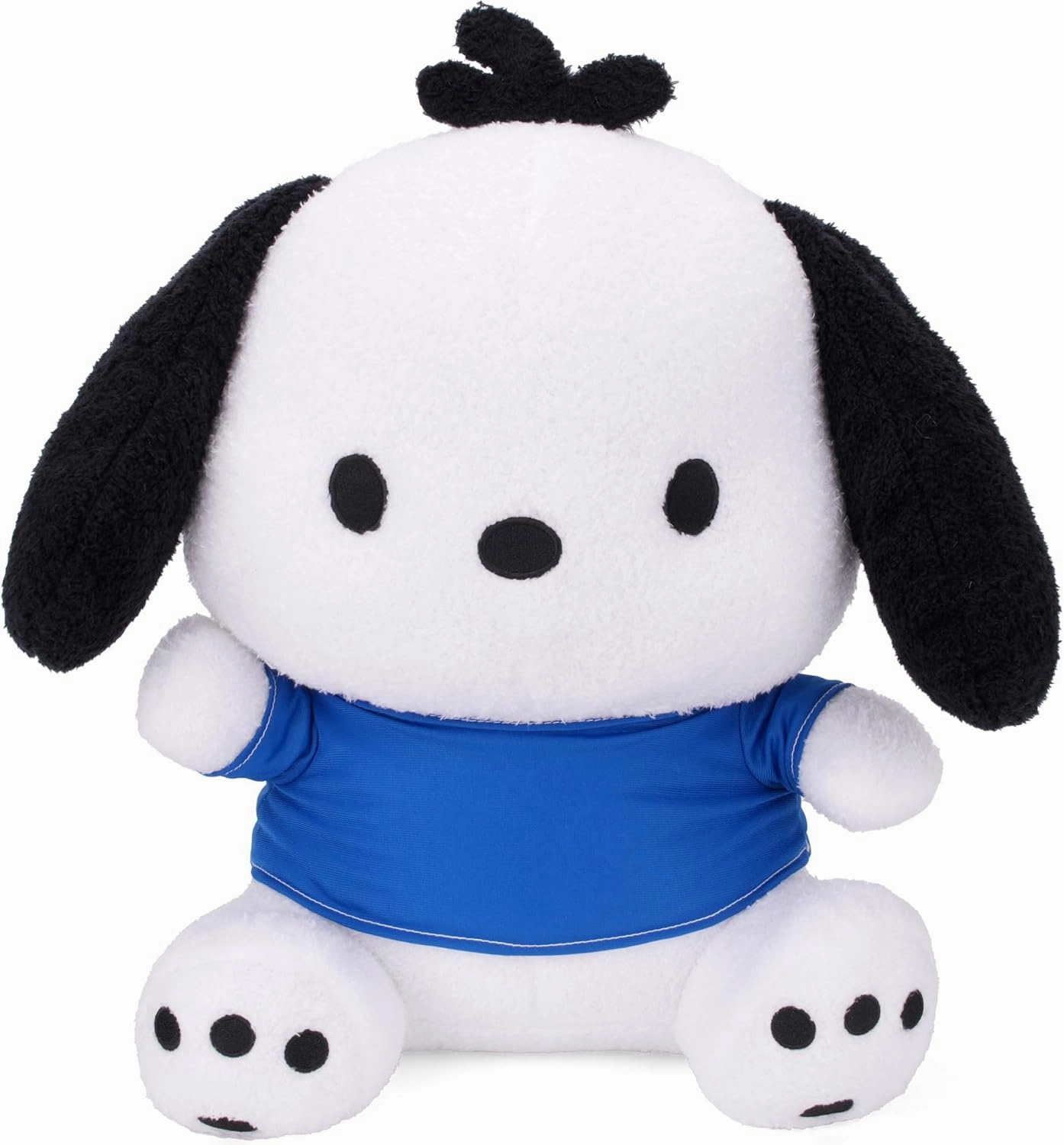 Juju Pochacco Plush (24 in) - Pochacco Stuff - Kawaii Plush - Plushies Kawaii Plushie - Cute Stuffed Animals (Blu)