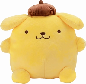 Juju Pompompurin Plush (20 in) - Cute Kawaii Plushies - Kawaii Accessories Pompompurin Stuff - Pom Pom Purin (Hpy)
