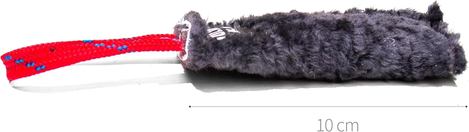 Julius-K9 Plush Tug with Handle, 3.9 in