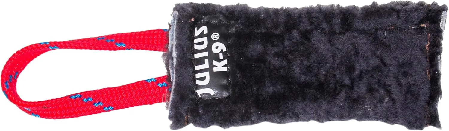 Julius-K9 Plush Tug with Handle, 3.9 in