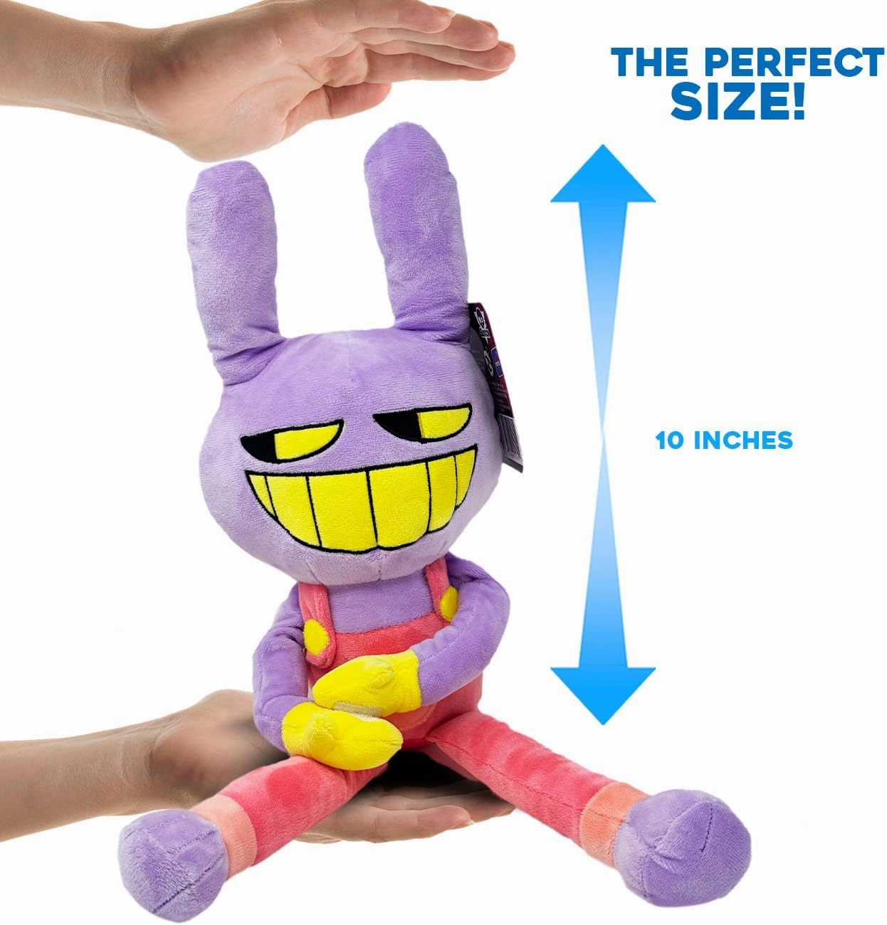 Just Toys LLC The Amazing Digital Circus – 10″ Gummigoo Plush Toy, Officially Licensed, Ultra-Soft & Collectible Stuffed Animal (Pomni, Jax, Gangle, Gummigoo)