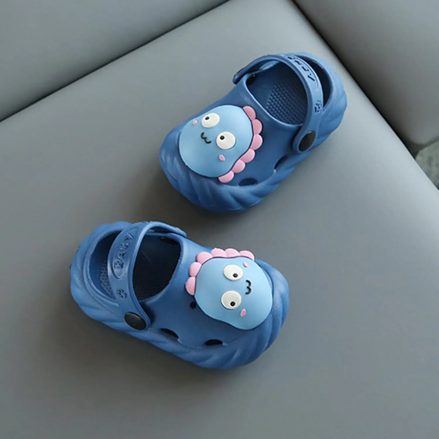 Kids' Cartoon Bunny Slippers - Soft EVA Sole, Unisex Indoor/Outdoor Shoes for Toddler/Boy/Girl