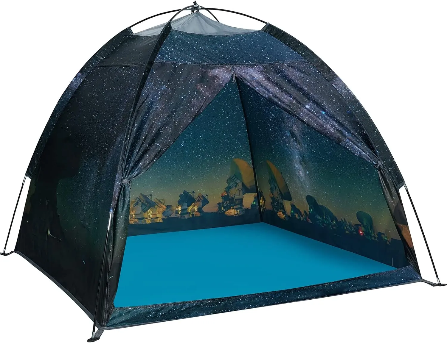 Kids Play Tent-61”x61”x45”Imaginative Play Popup Tent Space World Tent for Kids Indoor/Outdoor Fun-Kids Galaxy Dome Tent Playhouse for Boys and Girls,Perfect Kid’s Gift