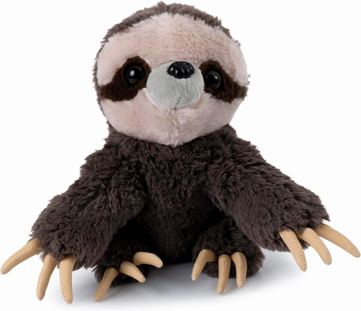 KINREX Sloth Plush Dark Brown Stuffed Animal - Snuggly Cozy Animal, Cuddly Sloth Plushie, Perfect Hug Pillow Toy for Kids, Ideal for Special Occasions, Measures 9 Inches