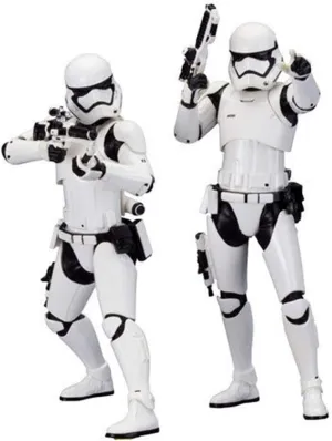 Kotobukiya Star Wars: Episode VII: The Force Awakens: First Order Stormtrooper ArtFX  Statue (2 Pack)