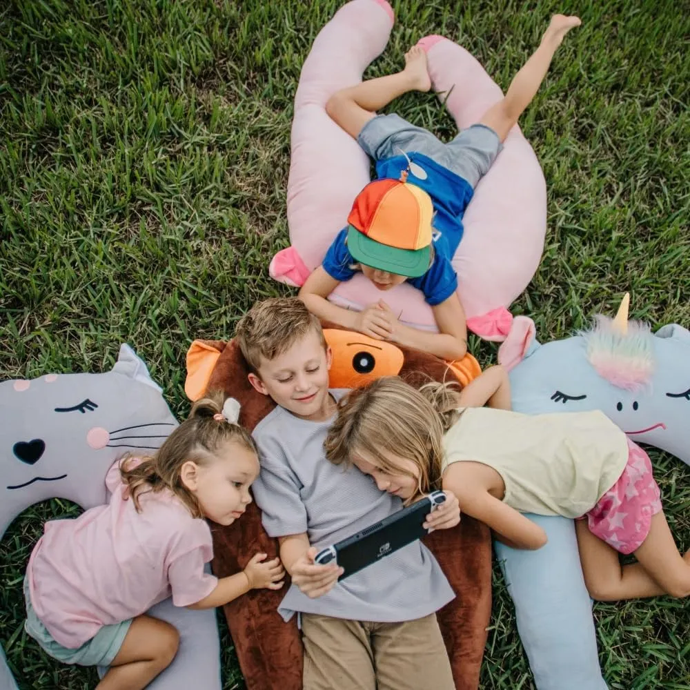 KRITTERS – Incredibly Soft Silk Cotton, Stuffed Animal, Body Pillow for Kids, Kritters to Snuggle, Pillow Pets for Boys or Girls, Washable Removable Cover, Play, Calming Anxiety, ADHD, Special Needs