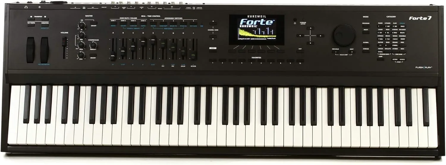 Kurzweil Forte 7 76-Key Synthesizer