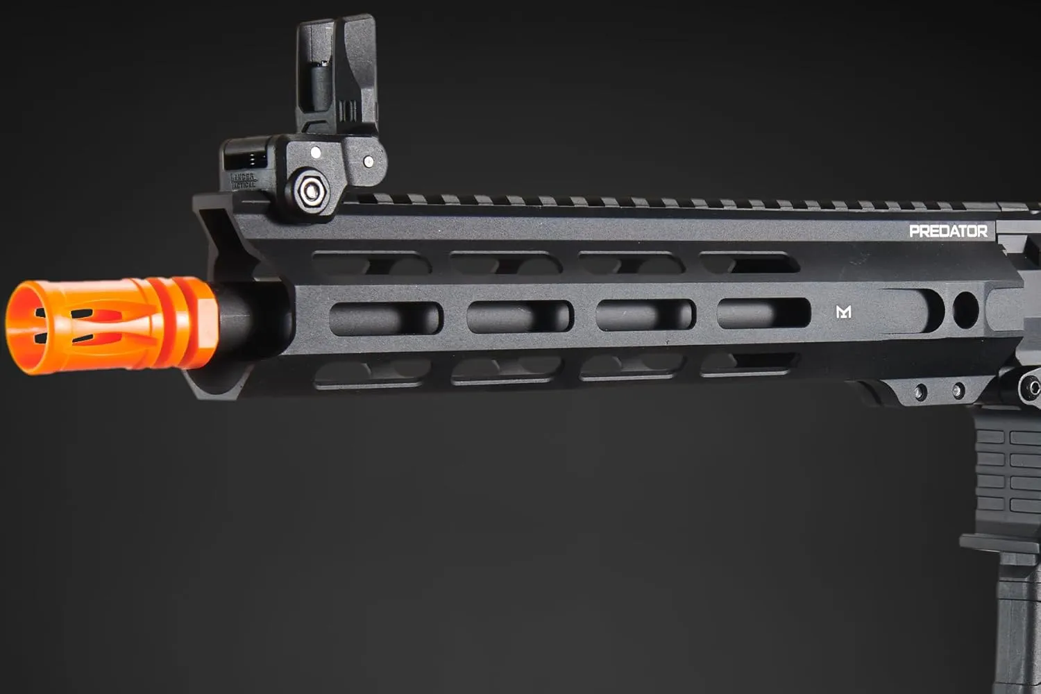 Lancer Tactical Gen 4 Gate Aster II Predator Steel CNC AEG Airsoft Rifle w/Bluetooth ETU Programmable MOSFET CQB/SBR/Carbine